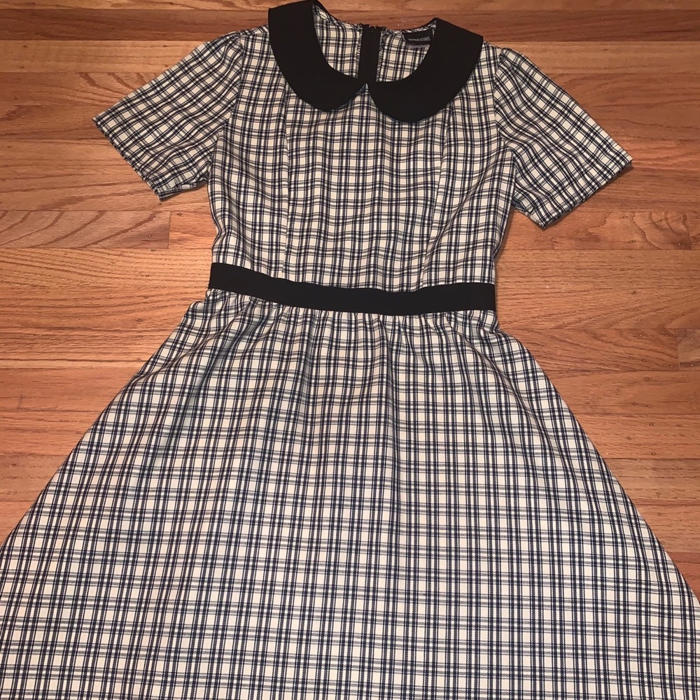EUC Retrolicious Plaid School Girl Dress